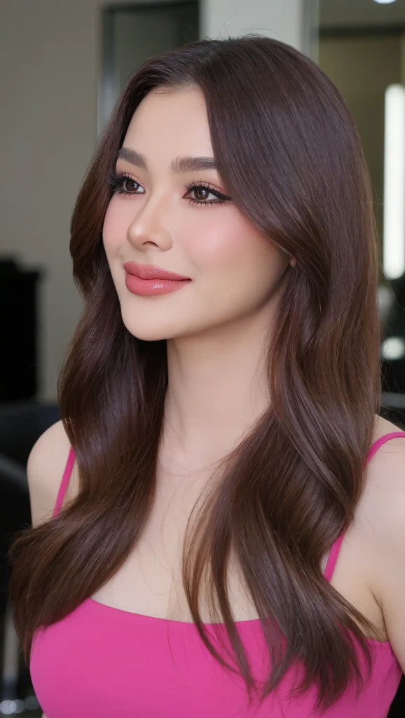 24 Fresh Summer Haircuts 2026 That Will Completely Upgrade Your Look 5 Curtain Bangs with Long Layers