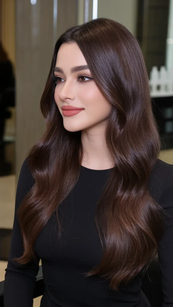 25 Natural Summer Hair Colors for 2026 That Look Effortlessly Sun-Kissed 20 Dark Chocolate Brown