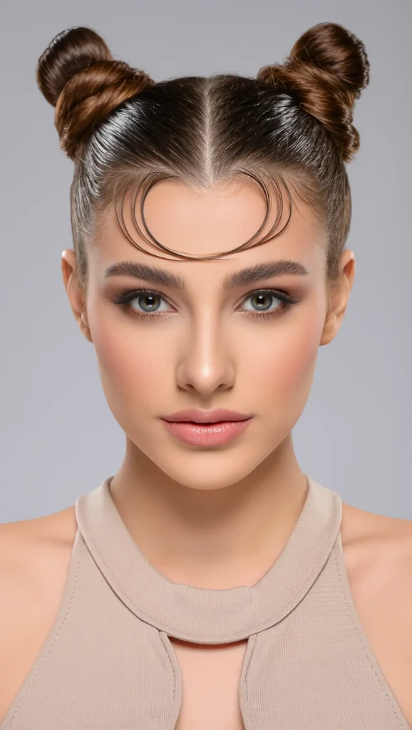 Double Bun Updo