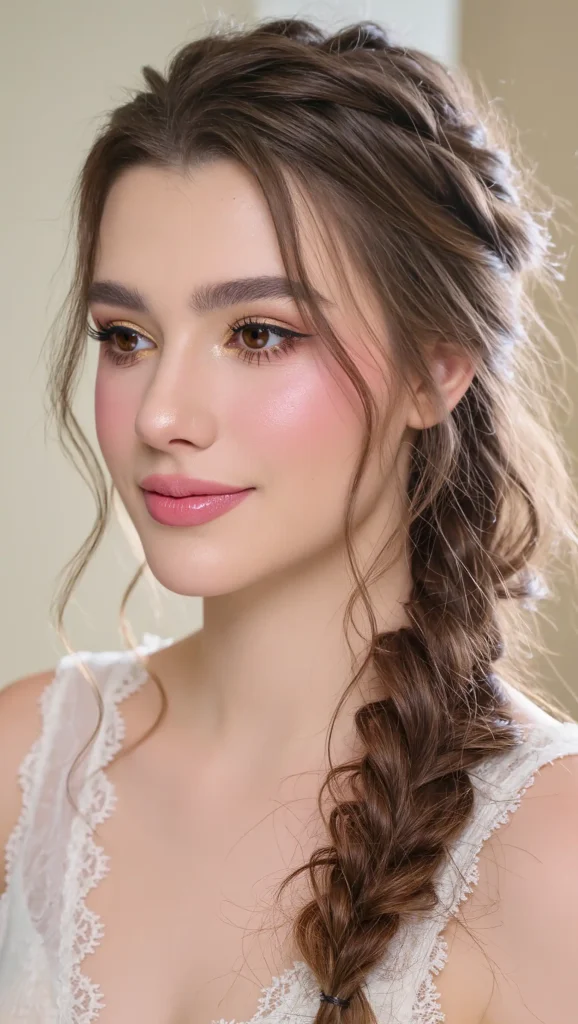 24 Summer Prom Hairstyles for 2026 That Are Glamorous, Trendy & Heat-Proof 14 Boho Fishtail Braid
