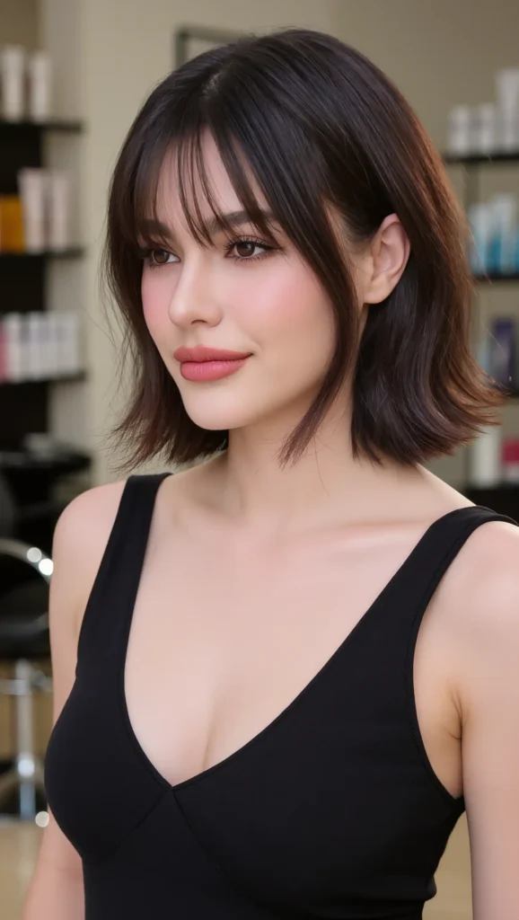 24 Summer Trending Haircuts for 2026 That Are Stylish, Fresh & Totally Viral 12 French Bob with Bangs