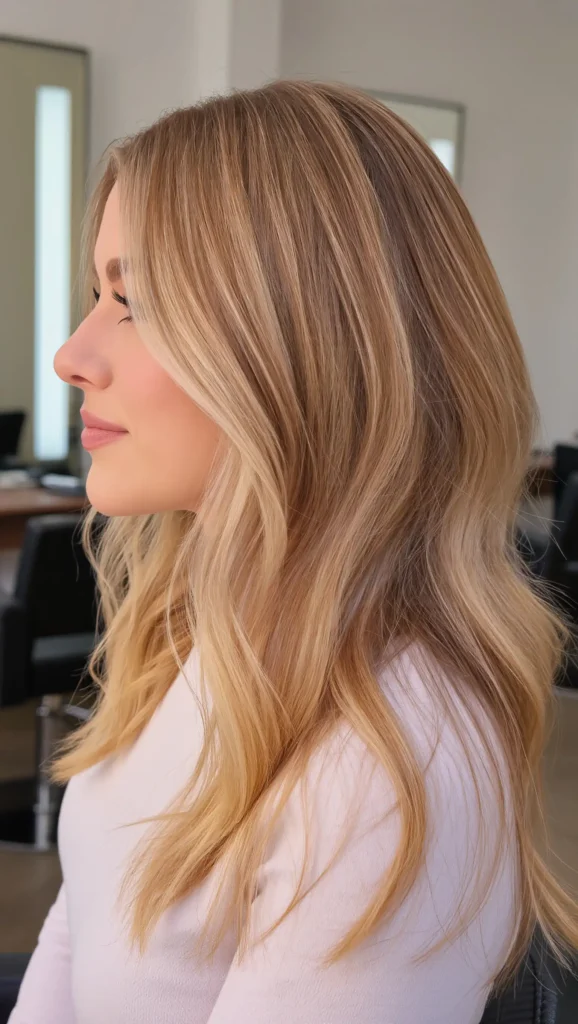 Golden Blonde Balayage