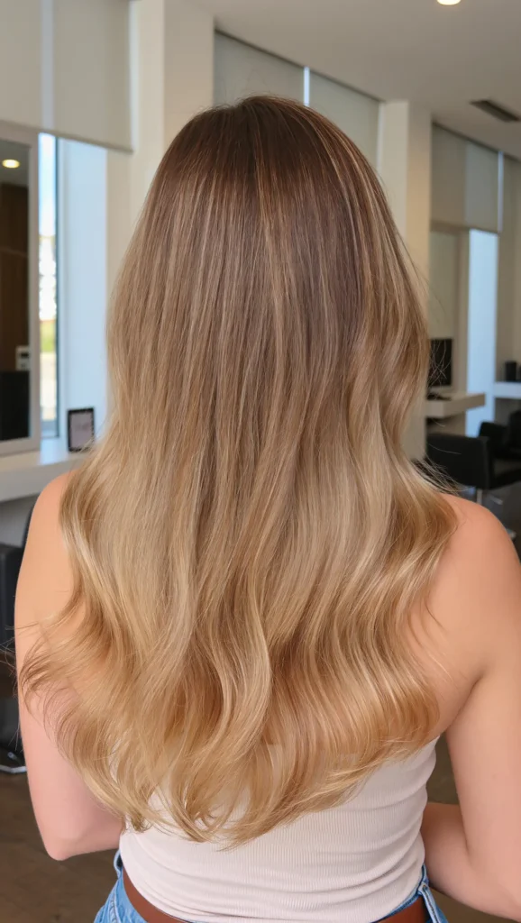 Golden Ombre Blonde