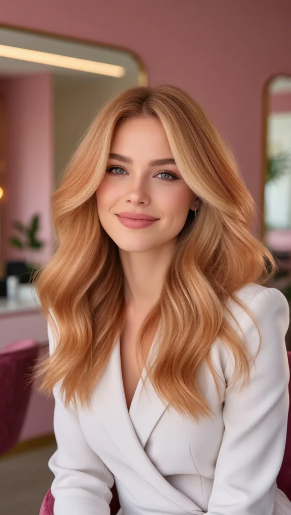 Golden Strawberry Blonde