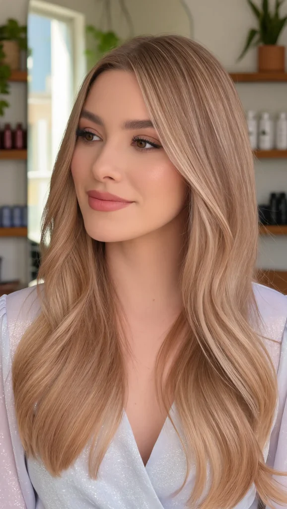 Honey Blonde with Lowlights