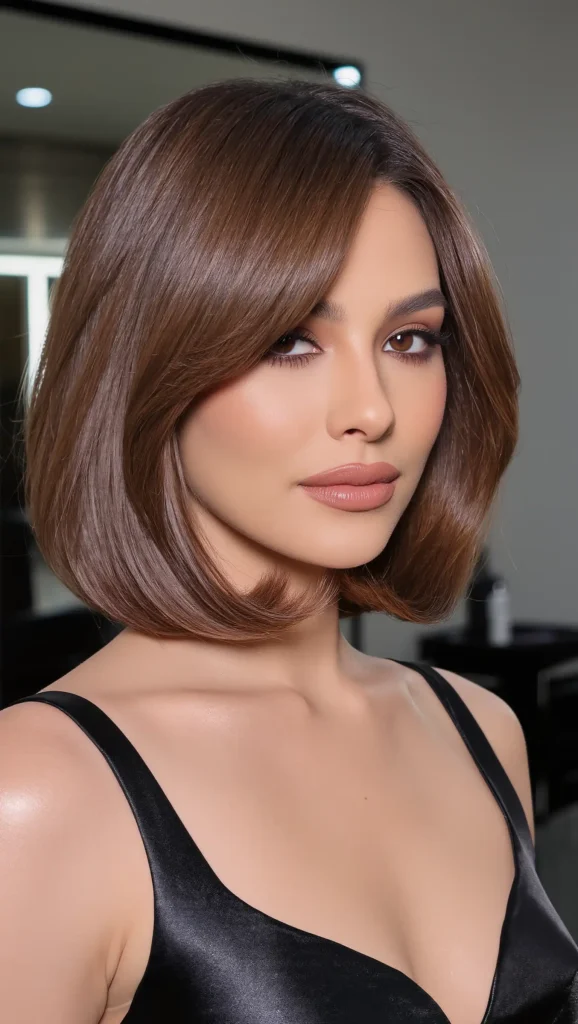 25 Summer Haircuts for Heart Face Shape 2026 That Are Seriously Flattering 11 Italian Bob