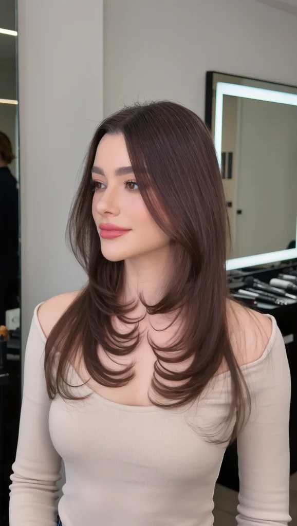 25 Haircuts for Oval Face Shape 2026 That Are Flattering, Stylish & Perfectly Balanced 13 Korean Airy Layers