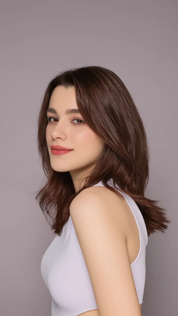 Korean Airy Medium Haircut