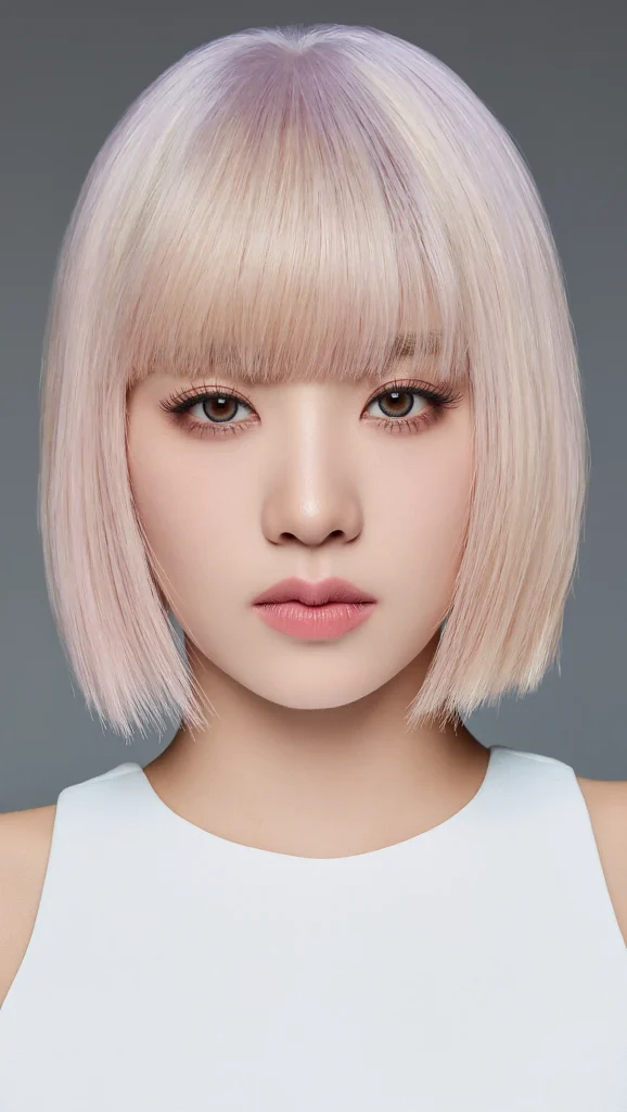 Korean Blunt Bob