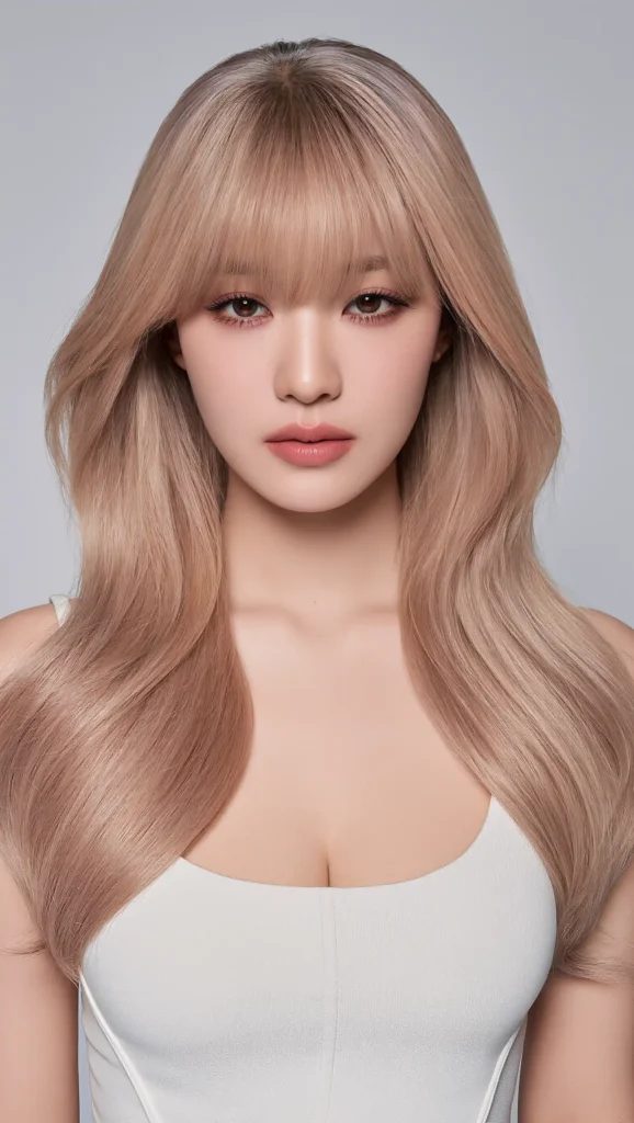 24 Summer Curtain Bangs Haircuts for 2026 That Are Soft, Stylish & Totally Trending 7 Korean Layered Haircut with Curtain Bangs