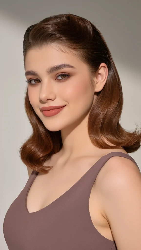 Layered Hair with Flipped Ends