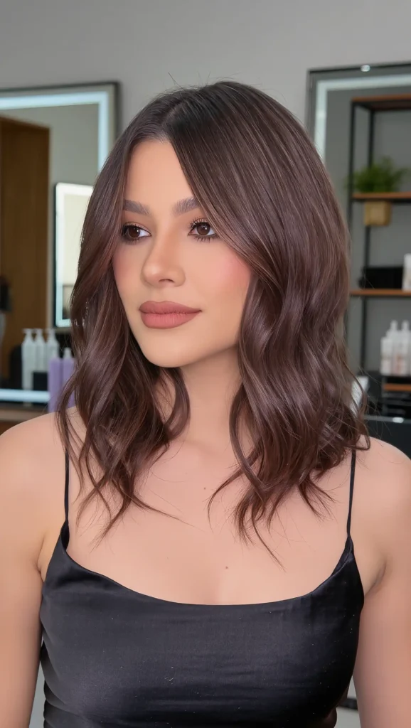 Layered Lob Haircut