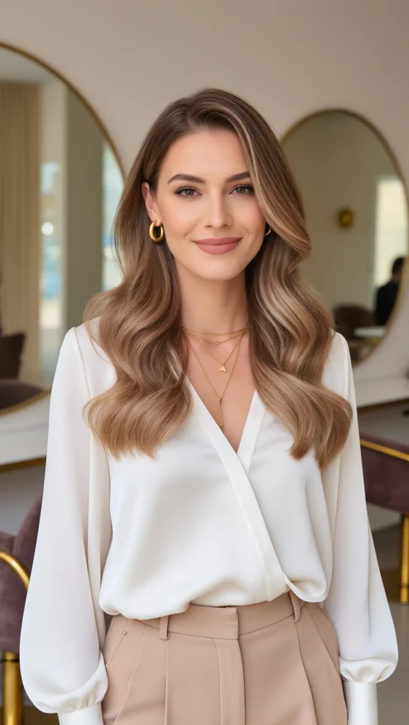 Light Brown with Shadow Roots