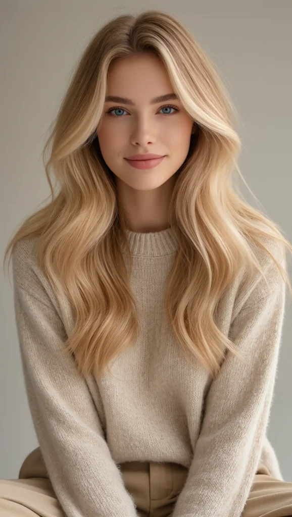 Lived-In Blonde Layers