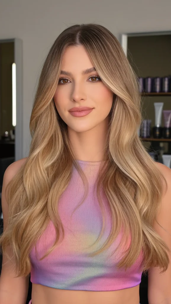 Long Beach Waves with Layers