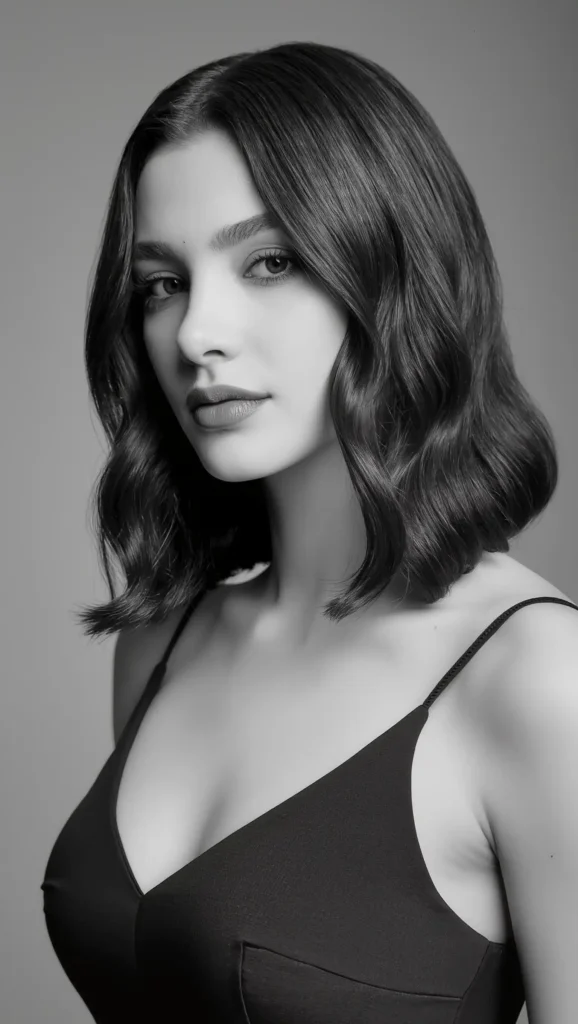 Long Bob with Textured Ends