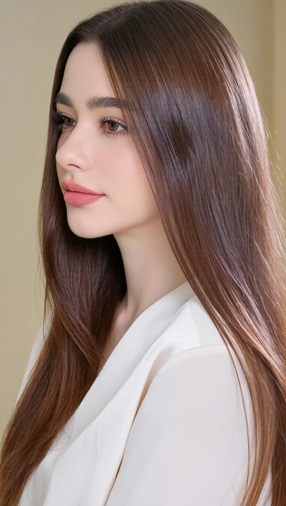 Long Layered Straight Hair