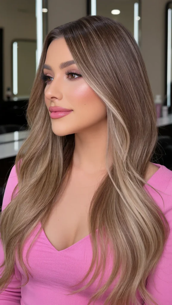 25 Summer Haircuts for Heart Face Shape 2026 That Are Seriously Flattering 21 Long Layers with Money Pieces
