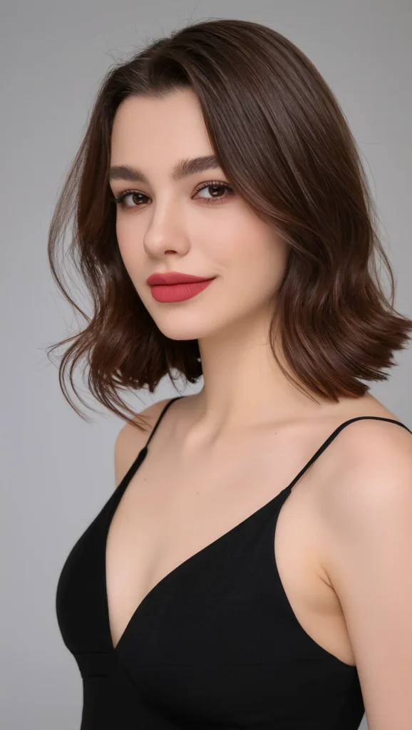 Medium Bob with Soft Waves
