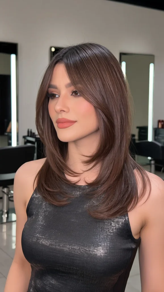 Medium Shag with Bangs