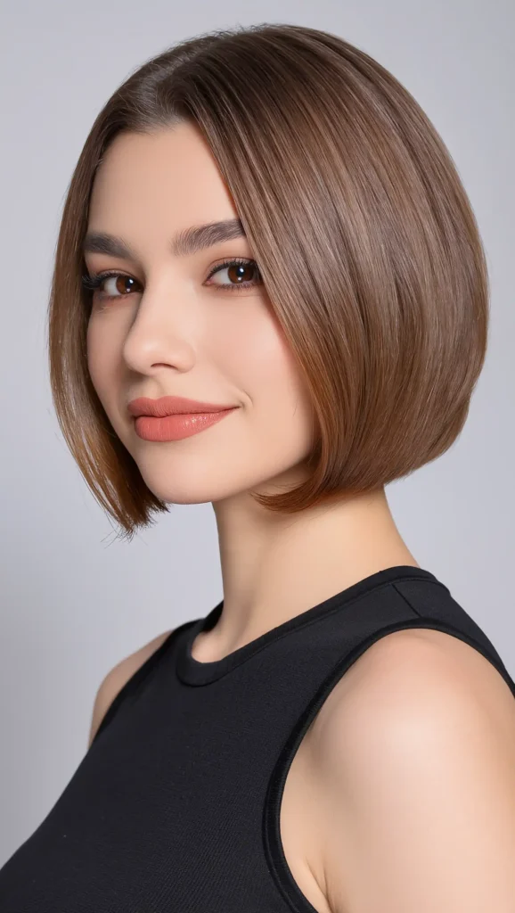 Minimalist Clean Bob