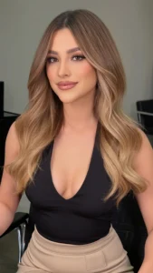 Peachy Honey Blonde