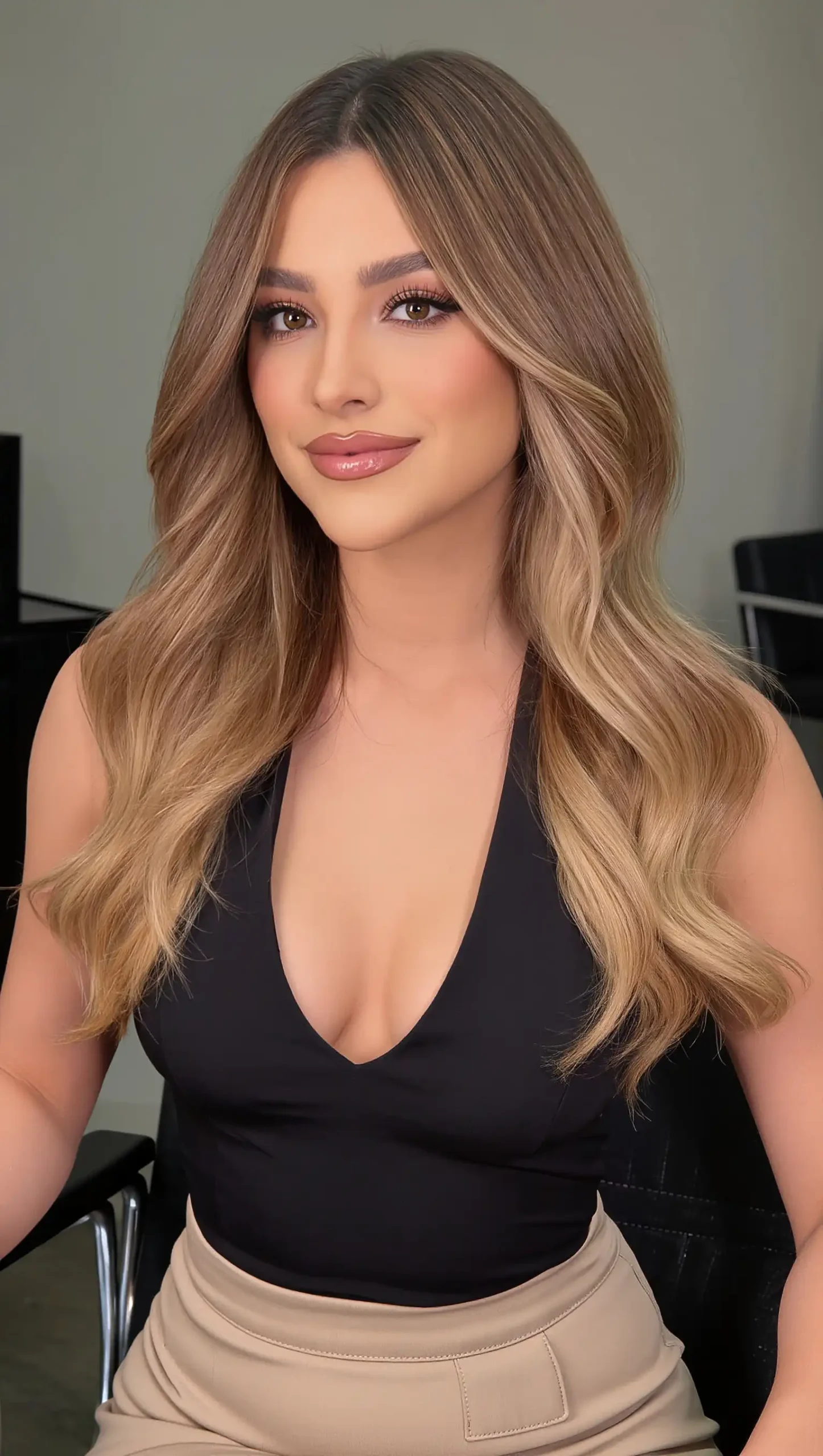 Peachy Honey Blonde