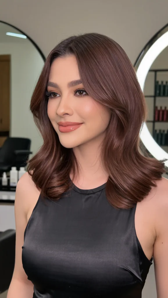 25 Haircuts for Oval Face Shape 2026 That Are Flattering, Stylish & Perfectly Balanced 19 Retro Flipped Layers