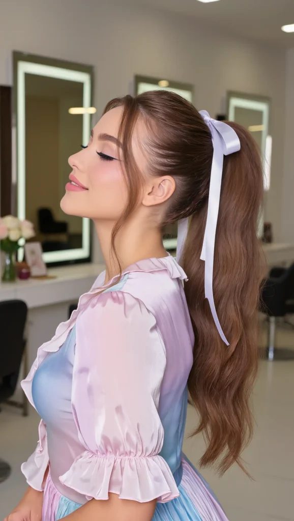 Ribbon Ponytail