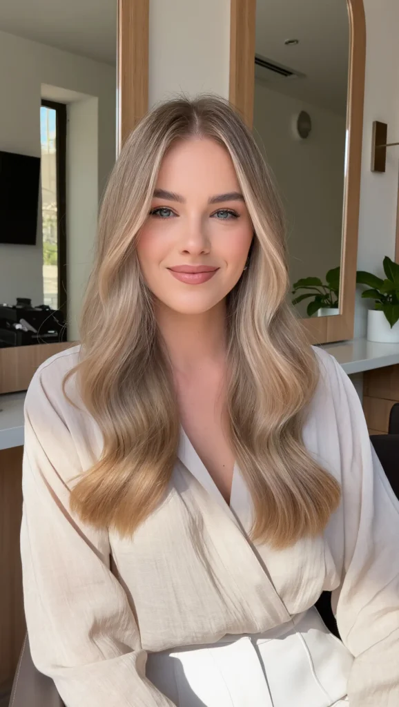 Sandy Blonde Balayage