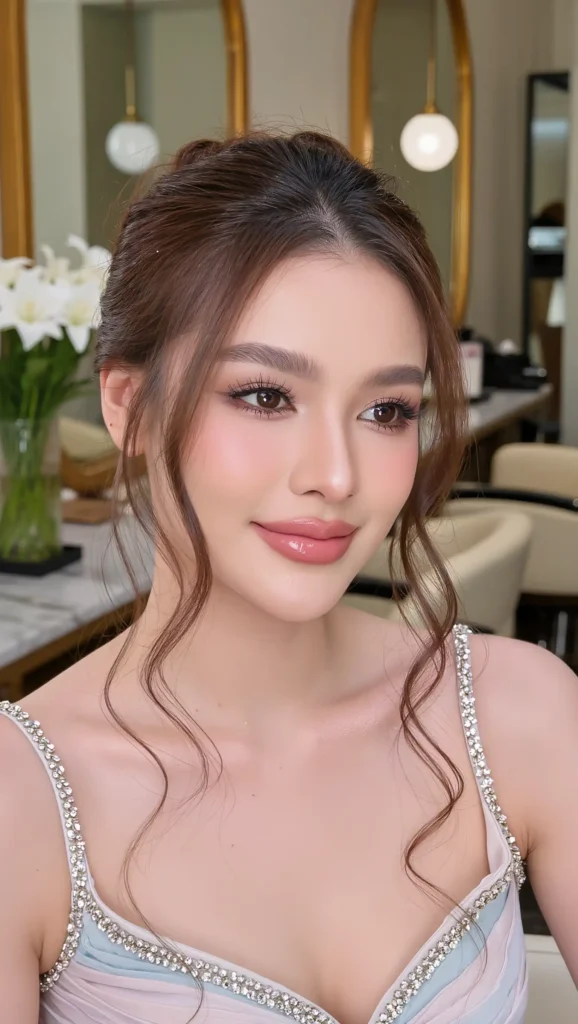 24 Summer Prom Hairstyles for 2026 That Are Glamorous, Trendy & Heat-Proof 23 Side Bun With Soft Texture