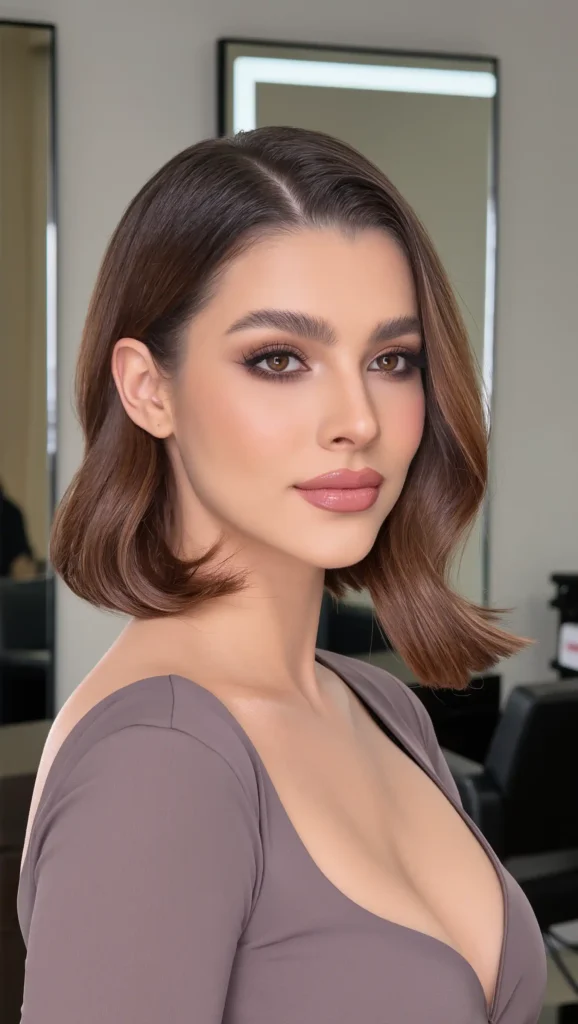 24 Summer French Bob Haircuts for 2026 That Are Chic, Timeless & Effortlessly Parisian 8 Side-Part French Bob