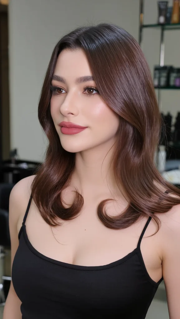 25 Haircuts for Oval Face Shape 2026 That Are Flattering, Stylish & Perfectly Balanced 24 Side-Part Medium Haircut