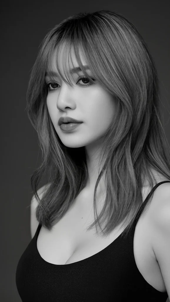 Side-Swept Bangs Haircut