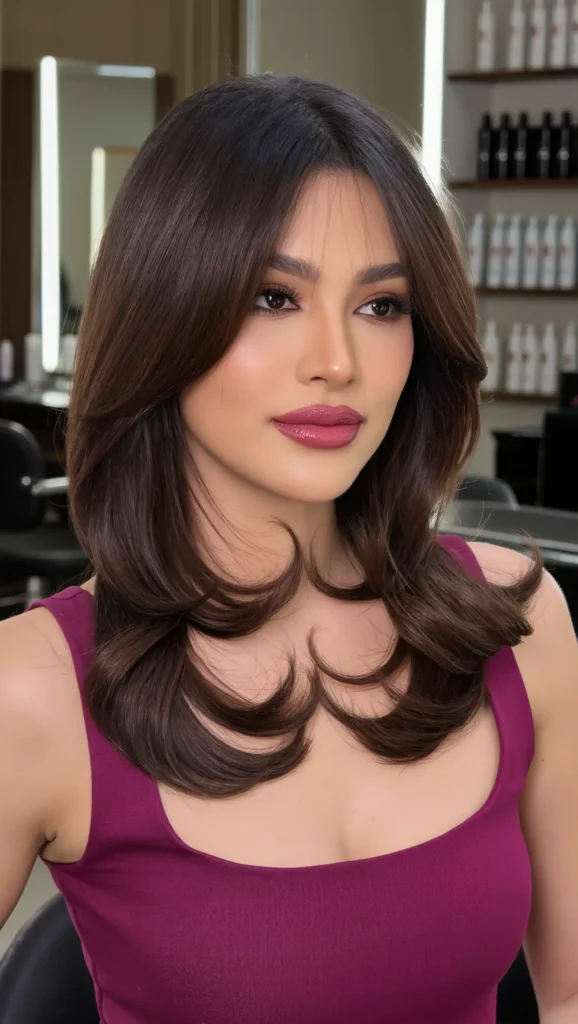 Side-Swept Bangs Haircut
