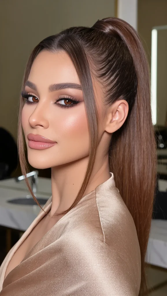 Sleek High Ponytail