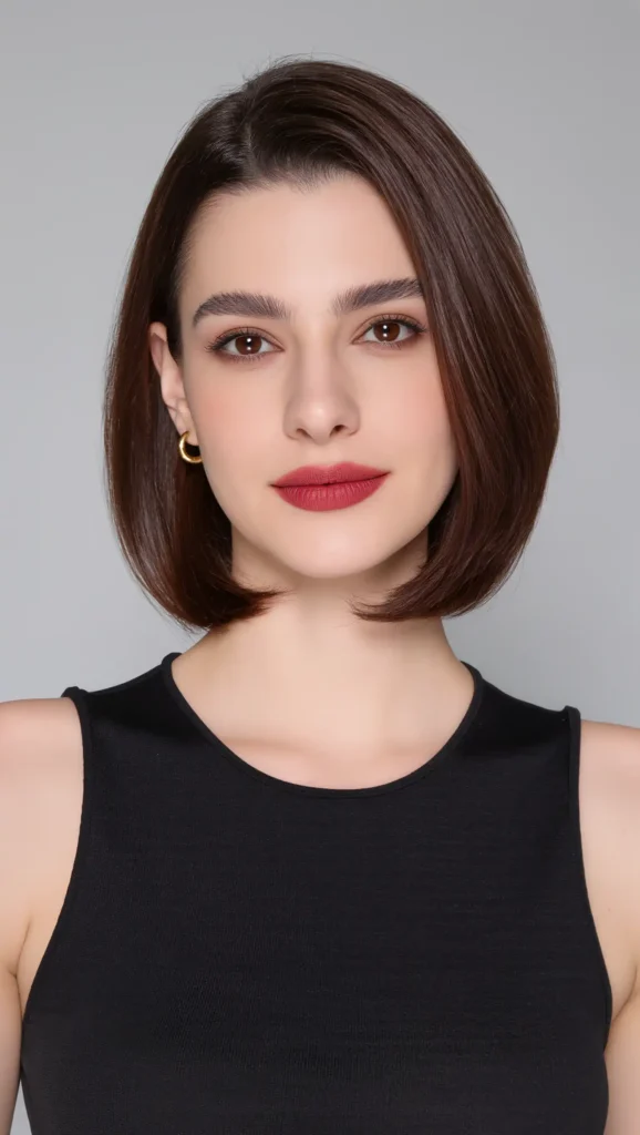 Sleek Straight Bob