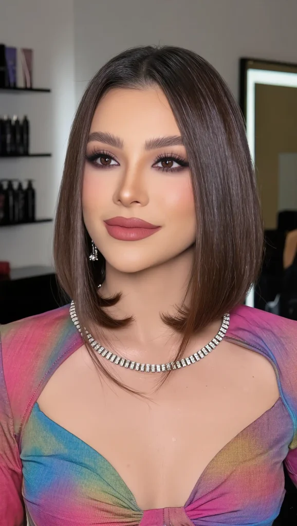 24 Summer Vacation Haircuts 2026 That Are Totally Travel-Ready 18 Sleek Straight Lob