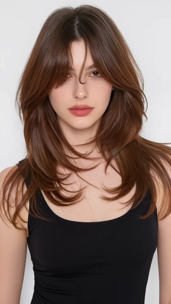 24 Summer Curtain Bangs Haircuts for 2026 That Are Soft, Stylish & Totally Trending 13 Soft Blowout Layers