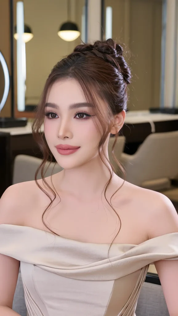 Soft Romantic Updo