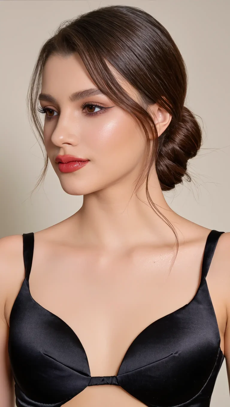 25 Updo Hairstyles for 2026 That Are Elegant, Trendy & Effortlessly Chic 52 Soft Textured Low Bun