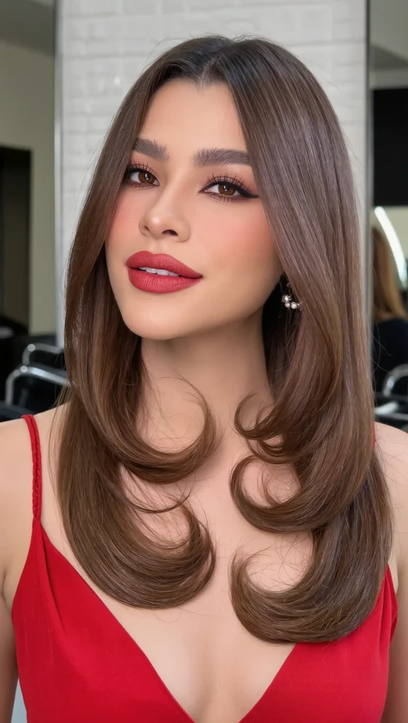 25 Summer Haircuts for Heart Face Shape 2026 That Are Seriously Flattering 24 Soft U-Shaped Cut