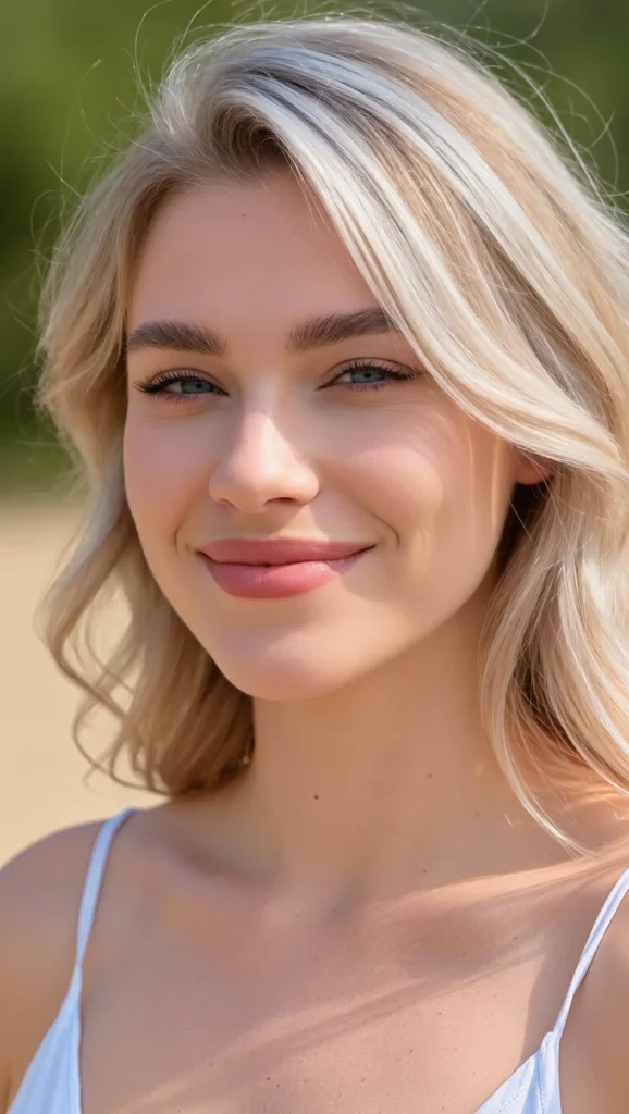 Sun-Kissed Face Frame