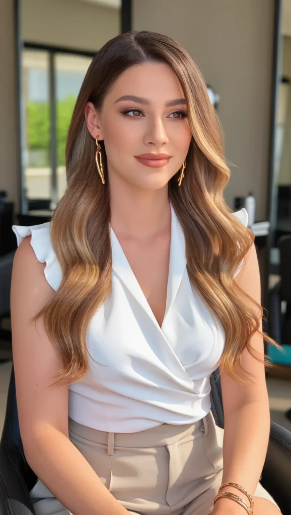 25 Hair Colors That Always Look Expensive in 2026 21 Sunlit Brunette