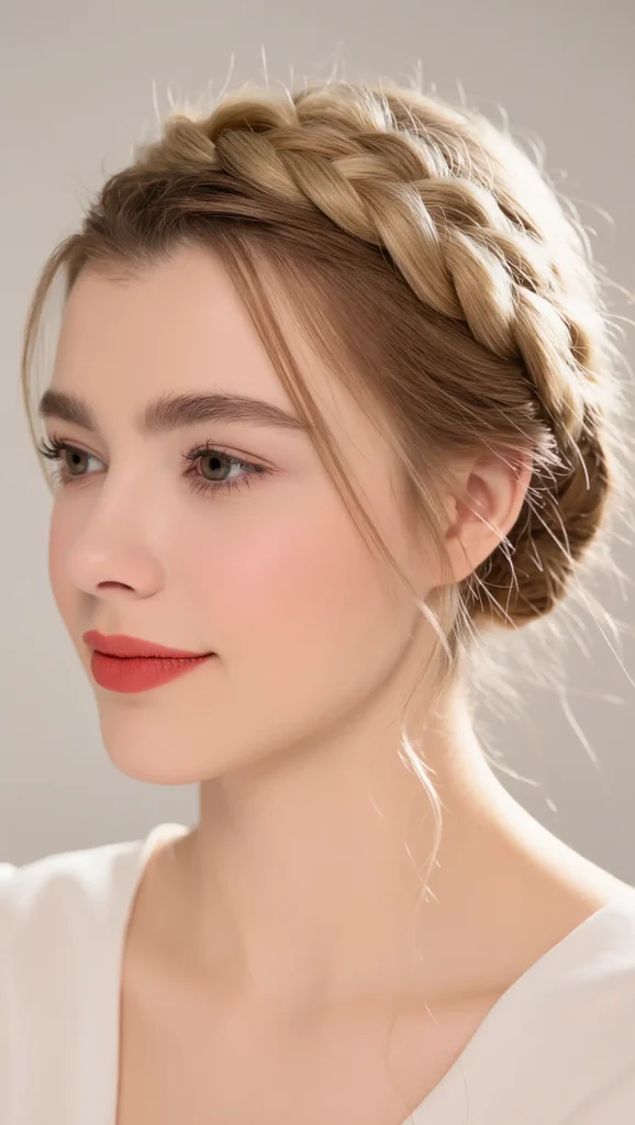 Textured Braided Updo