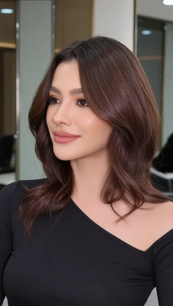 25 Haircuts for Oval Face Shape 2026 That Are Flattering, Stylish & Perfectly Balanced 11 Textured Shoulder-Length Hair