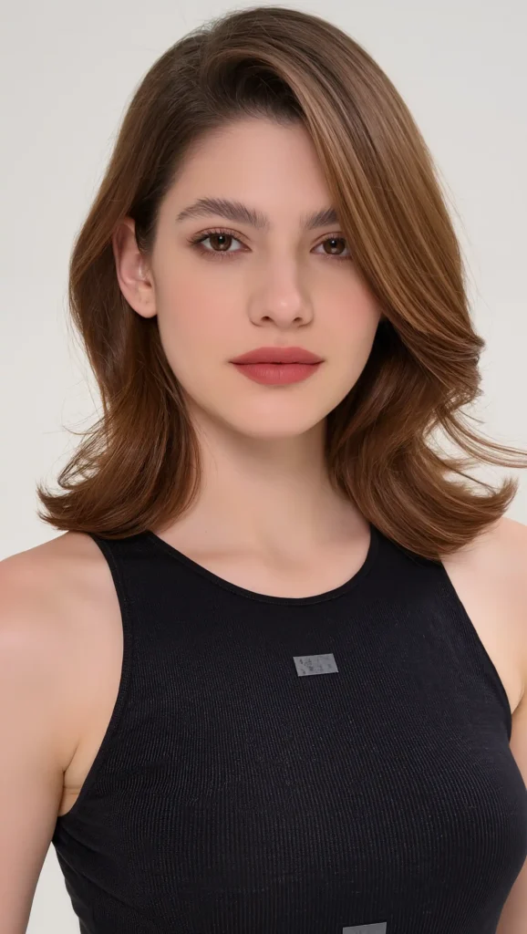 Textured Shoulder-Length Layers