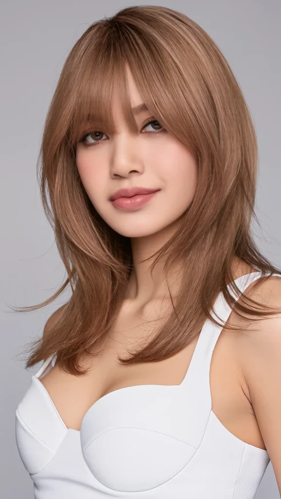 24 Summer Curtain Bangs Haircuts for 2026 That Are Soft, Stylish & Totally Trending 20 Textured Summer Shag