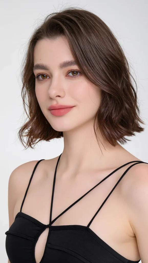Tousled Bob Haircut