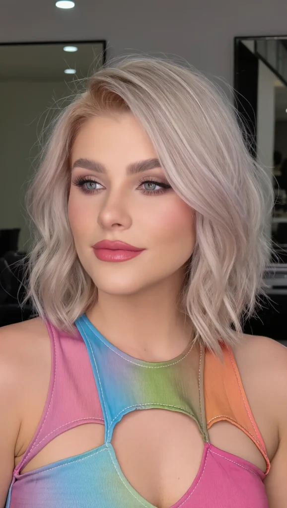 24 Summer Vacation Haircuts 2026 That Are Totally Travel-Ready 19 Tousled Wavy Bob